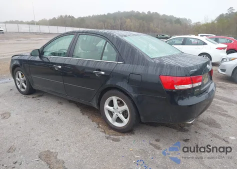 2007 Hyundai Sonata Limited/Se V6 from USA, damaged, VIN 5NPEU46F87H214339
